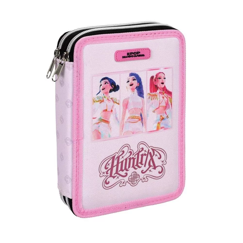 K-pop Demon Hunters rosa fylt penal 2-lags – rosa