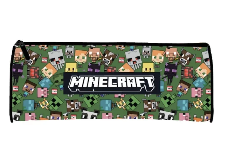 Minecraft Characters pennfodral 23 cm – grönt