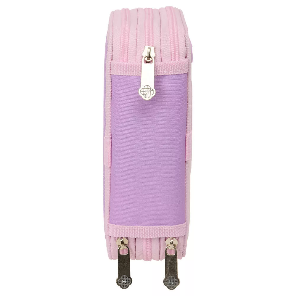 K-pop Demon Hunters Iconic filled pencil case 3-tier – pink