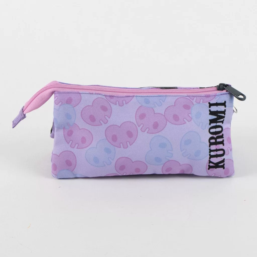 Hello Kitty Little Rebel 3-lokeroinen penaali 23 cm – violetti