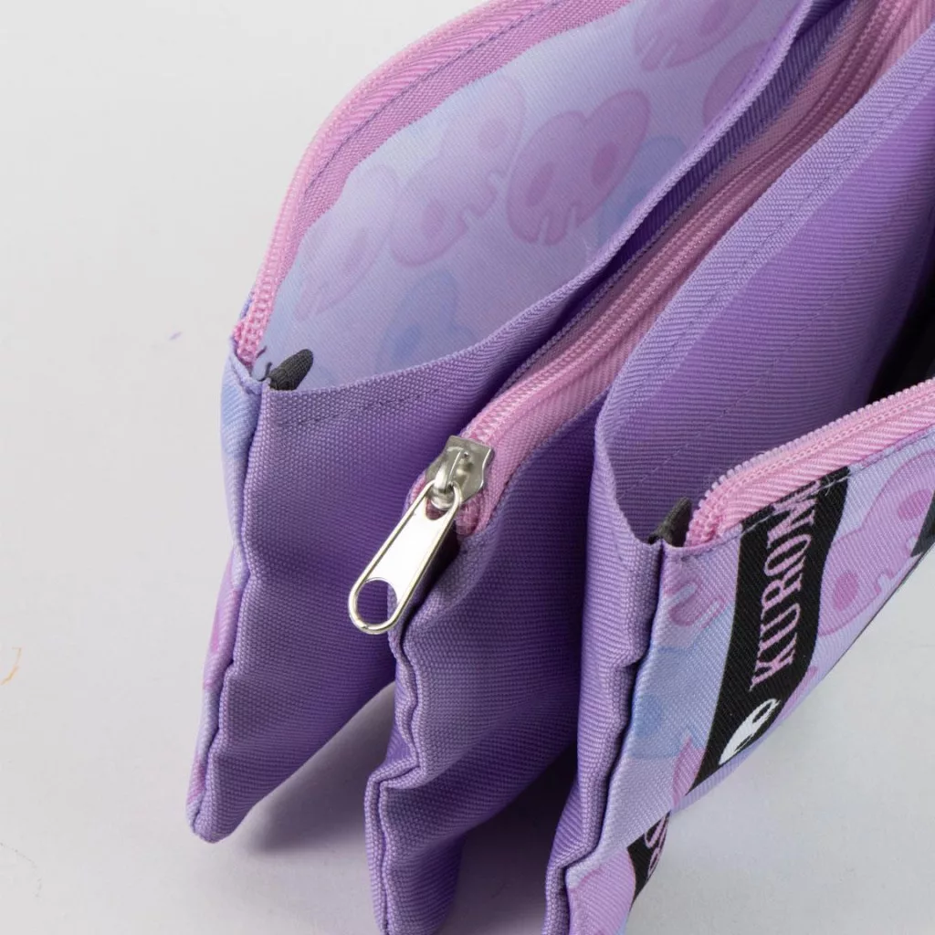 Hello Kitty Little Rebel 3-lokeroinen penaali 23 cm – violetti