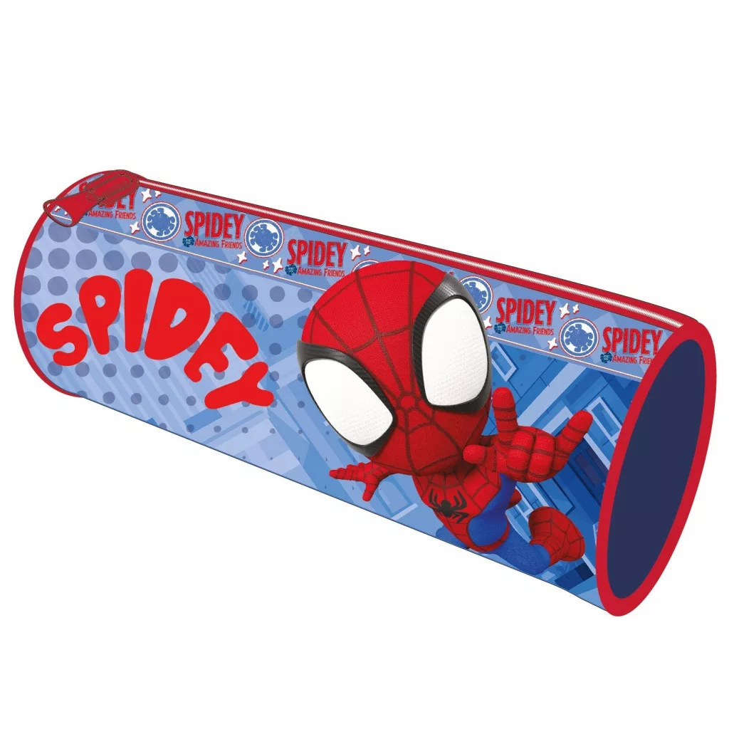 Spiderman Spidey Style pennfodral 23 cm – blå