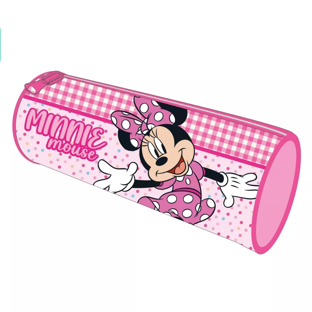 Disney Minnie Dots pennfodral 23 cm – rosa