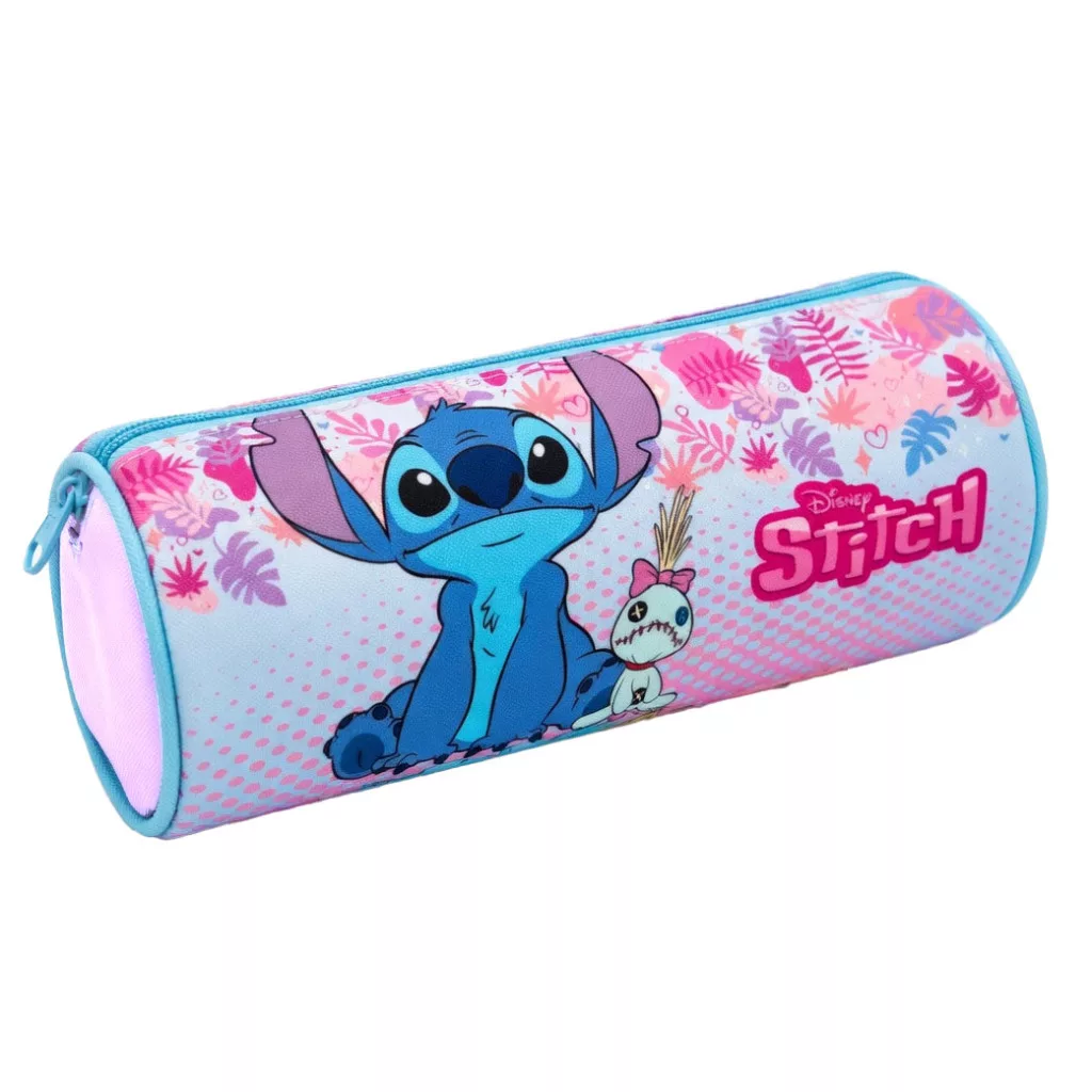 Disney Lilo & Stitch Scrump Tropical pennfodral 23 cm – lila