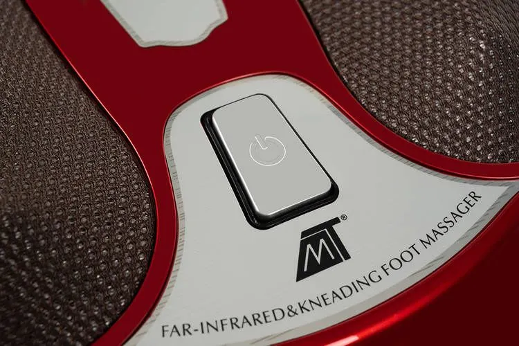 Shiatsu-fotmassager med värme – 18 massagekulor och infraröd funktion