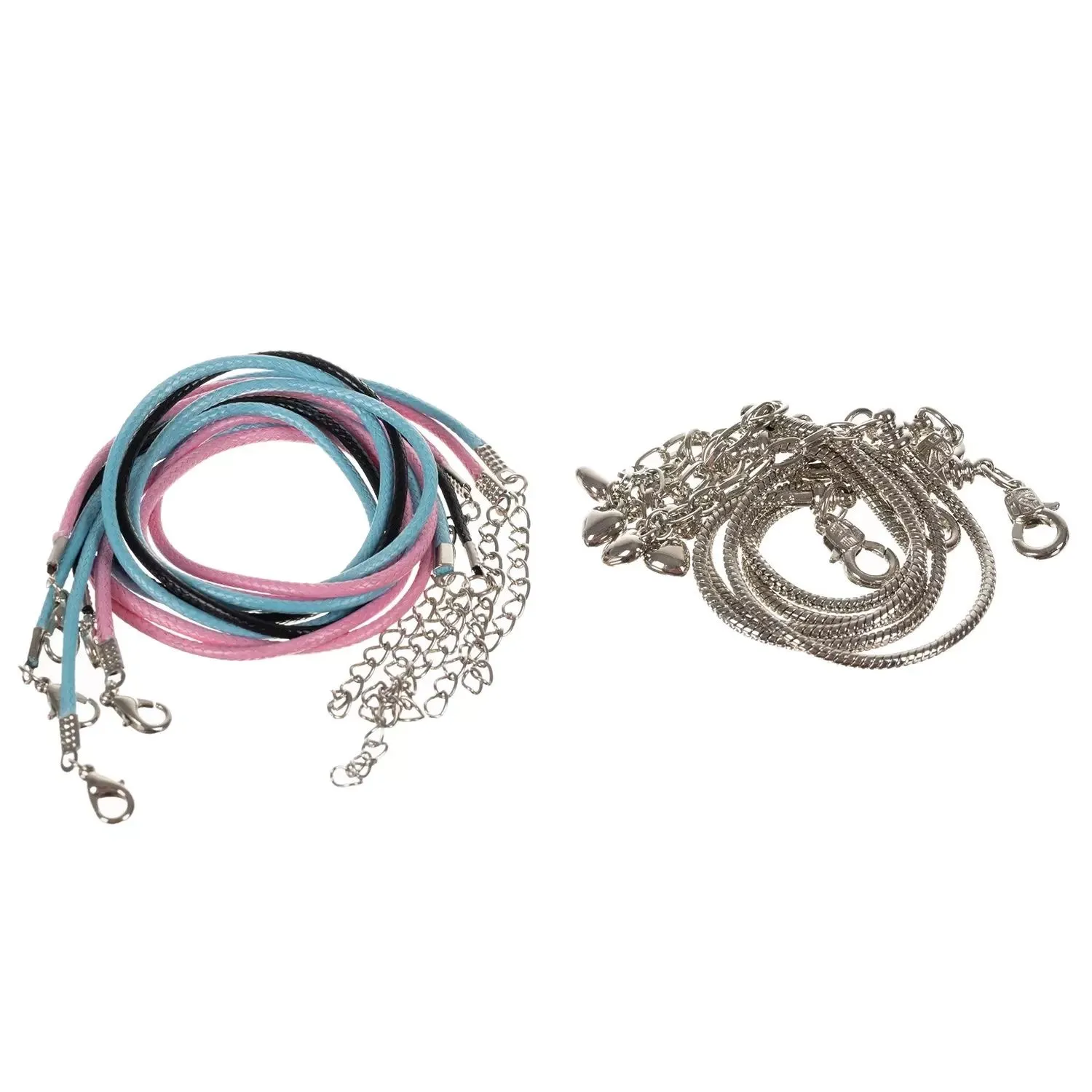 Smyckeskit för barn 107 delar – armband, halsband och hängsmycken