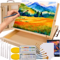 Painting set in bag, 45 pieces, Maaleo