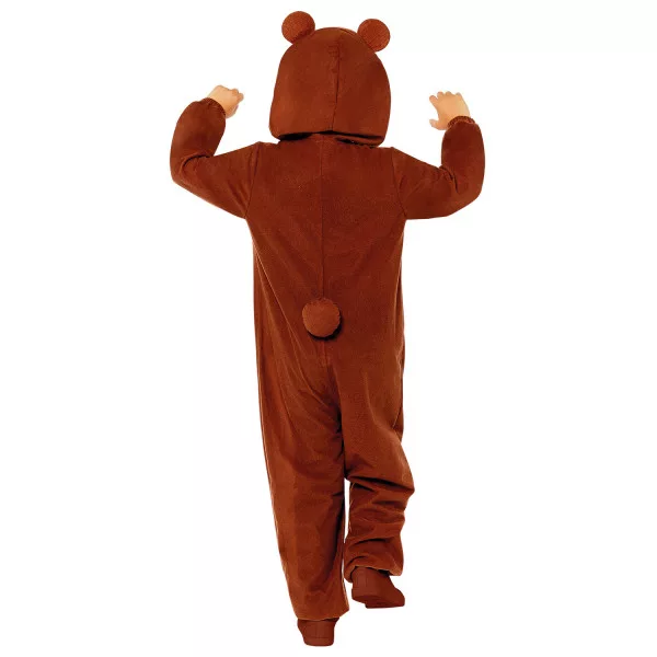 Björnkostym Barn 8–10 år – Brun Jumpsuit