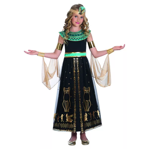 Cleopatra Kostym Barn 12–14 år – Halloween Utklädnad