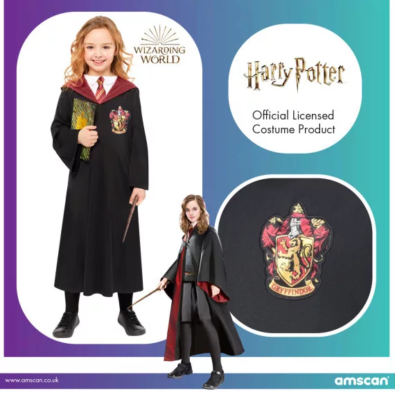 Harry Potter Hermione Kostym Barn 12–14 år