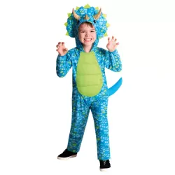 Dinosaurierkostüm für Kinder von 6–8 Jahren – Blauer Overall