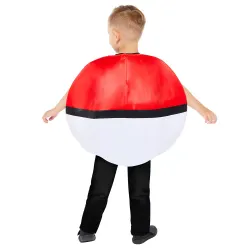 Pokémon Pokéball-Kostüm für Kinder von 3–7 / 8–12 Jahren – Top