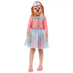 Paw Patrol Liberty Kostüm für Kinder von 3–4 / 4–6 Jahren – Kleid & Maske