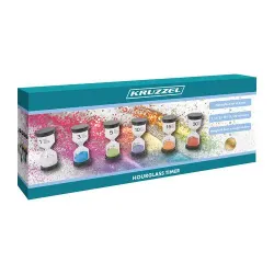 Sanduhr-Set, 6-teilig – 1, 3, 5, 10, 15 & 30 Min.
