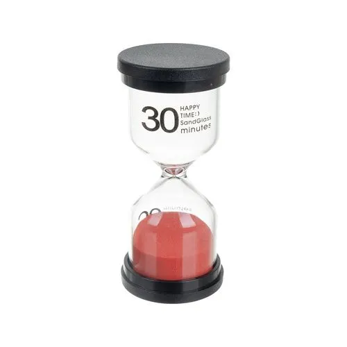 Timglas Set 6 delar – 1, 3, 5, 10, 15 & 30 min