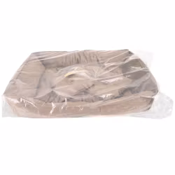 Hund- & Kattbädd 70x50 cm – Beige med 2 Kuddar