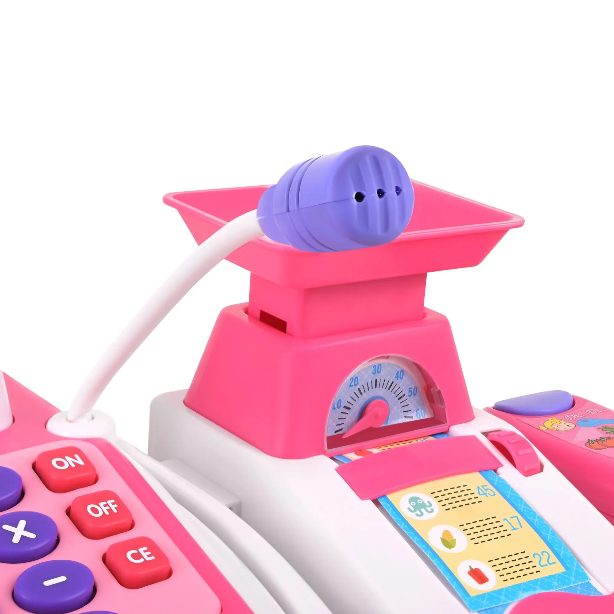 Children's Toy Cash Register with Scanner, Scale & Payment Terminal