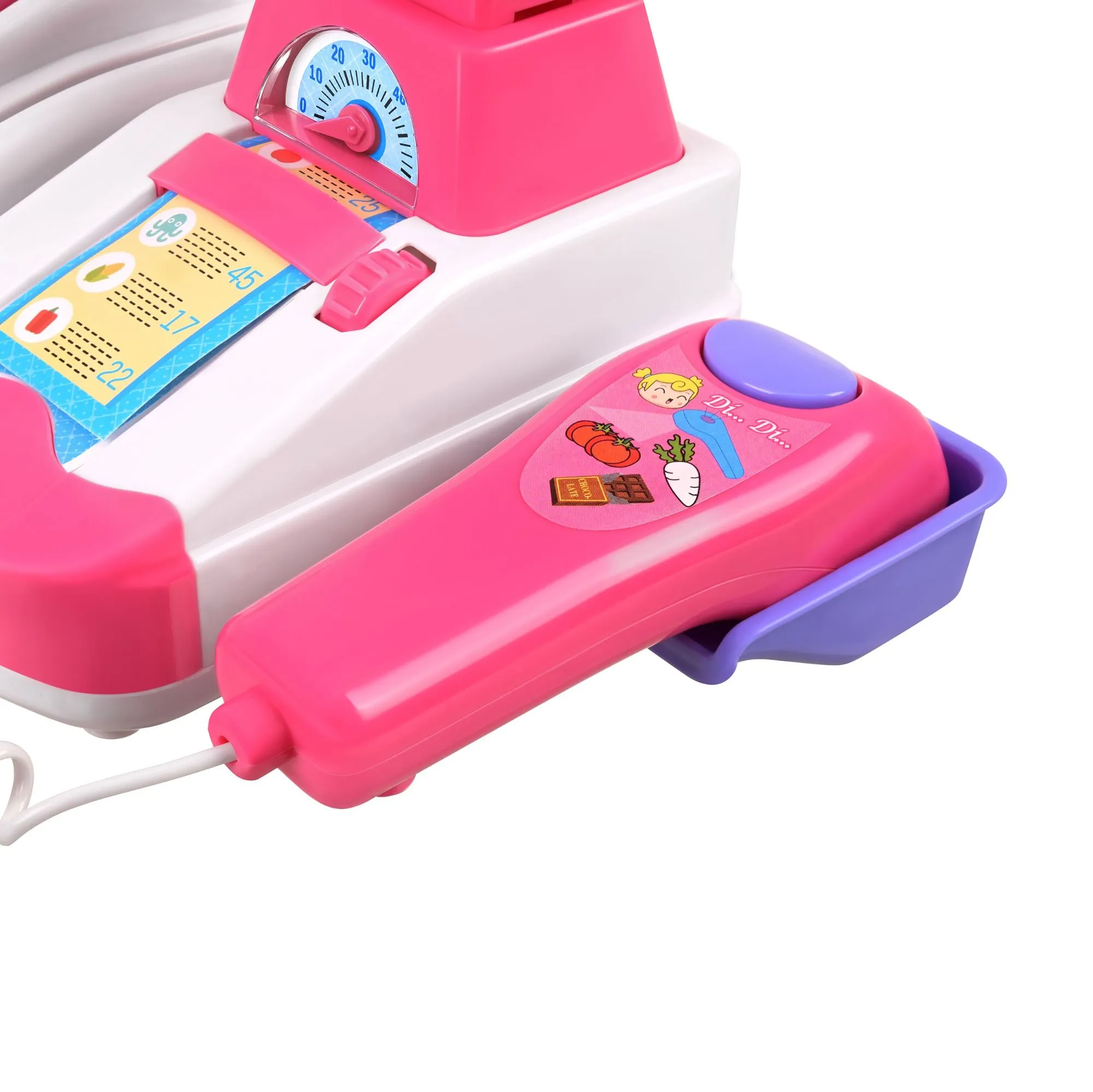 Children's Toy Cash Register with Scanner, Scale & Payment Terminal