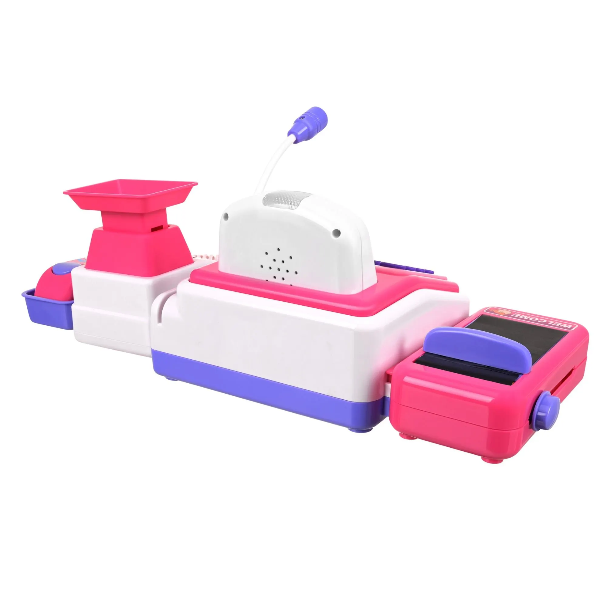 Children's Toy Cash Register with Scanner, Scale & Payment Terminal