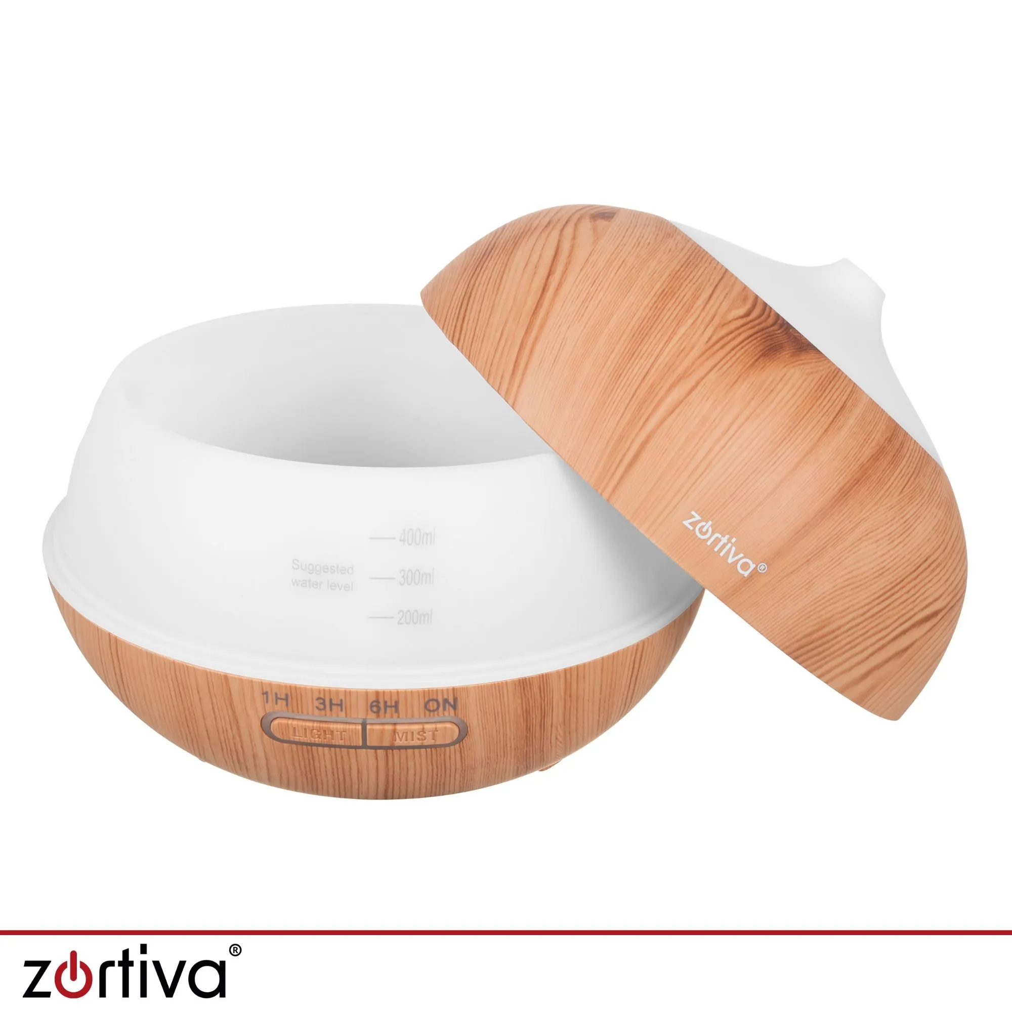 Luftfuktare med Aromaterapi, LED & Fjärrkontroll