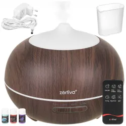 Luftbefeuchter mit Aromatherapie, LED-Beleuchtung und Fernbedienung