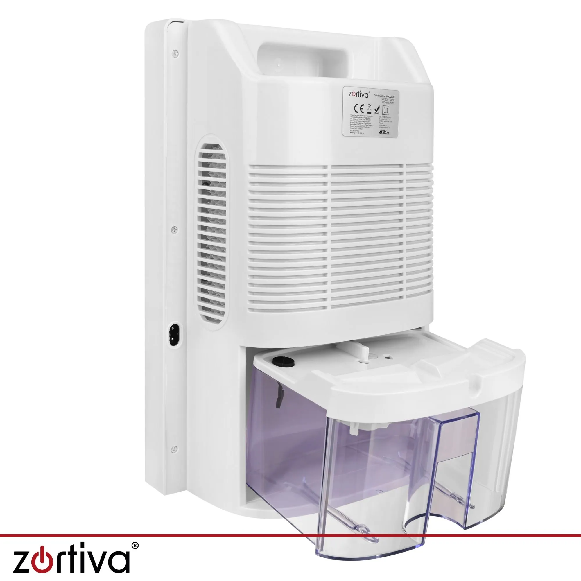Luftavfuktare 2-i-1 – UV, TiO₂ & Fjärrkontroll