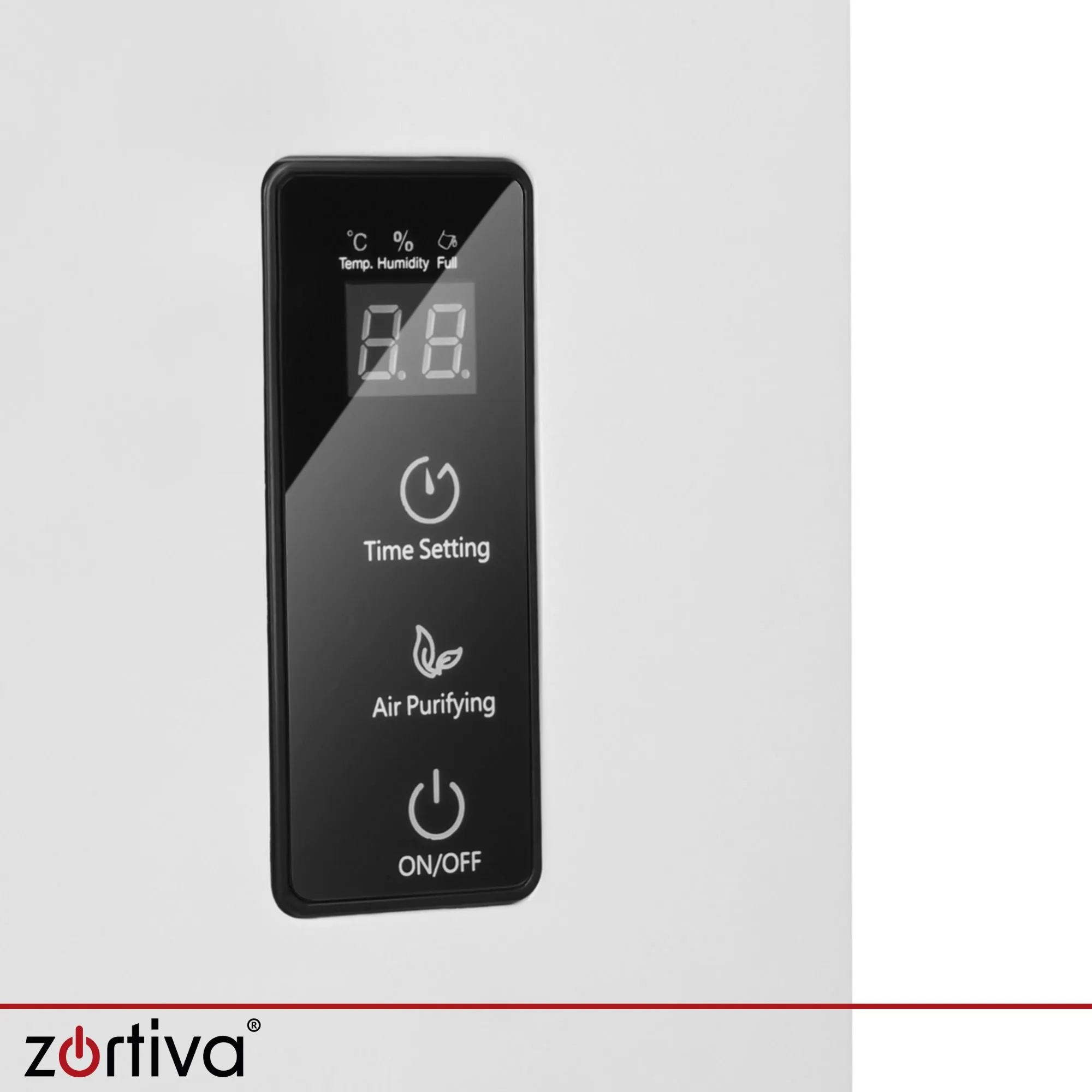 Luftavfuktare 2-i-1 – UV, TiO₂ & Fjärrkontroll