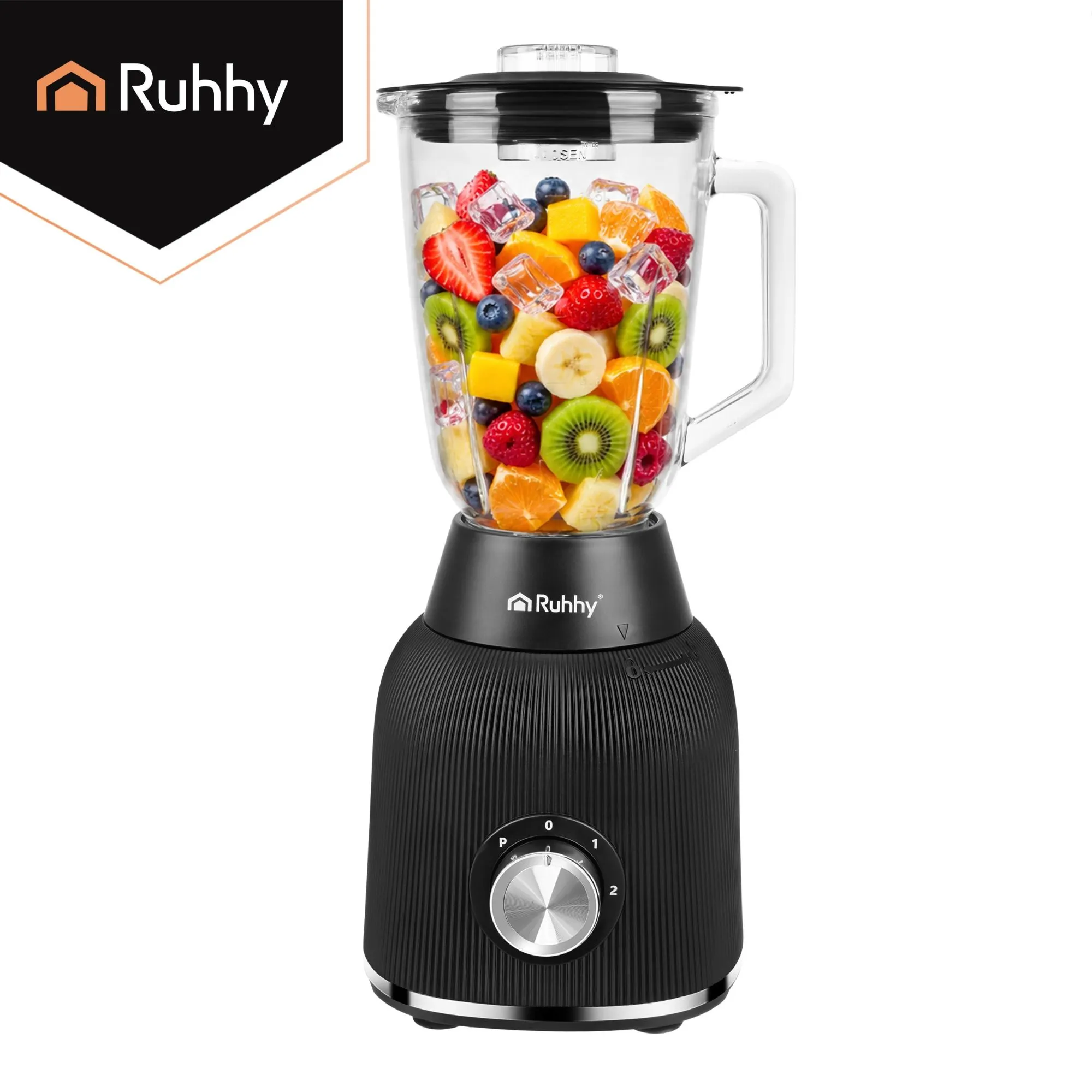 Blender 1200 W with Glass Container & 2 Mugs