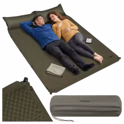 Selvoppustelig madras 186x130 cm – 2 personer