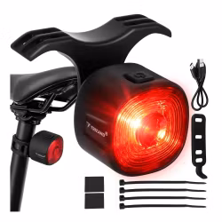 Cykelbaklampa LED USB-C – 6 Ljuslägen IP66