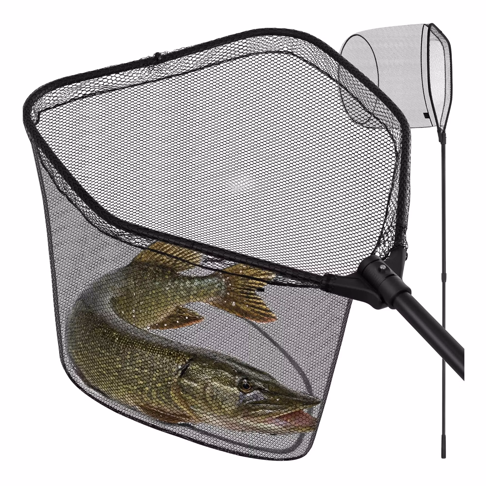 Fiskhåv 230 cm – Teleskopisk & Hopfällbar