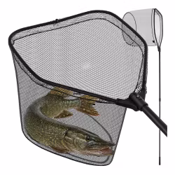 Fiskhåv 230 cm – Teleskopisk & Hopfällbar