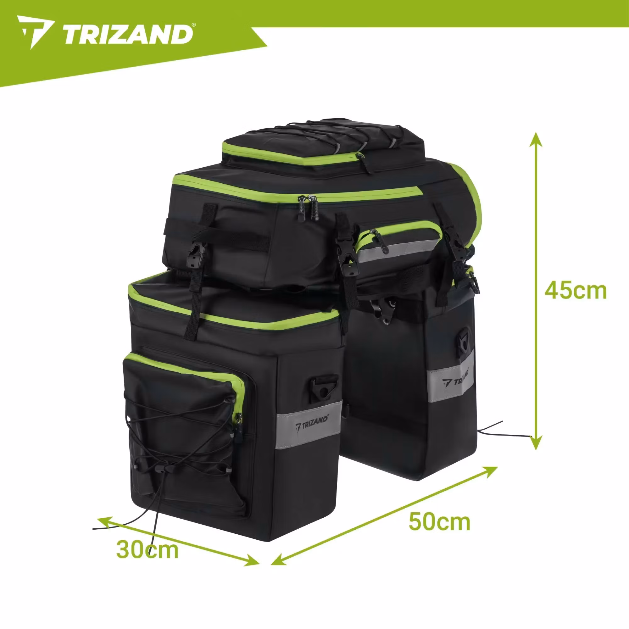 Bicycle bag 65 L 3-in-1 – Waterproof