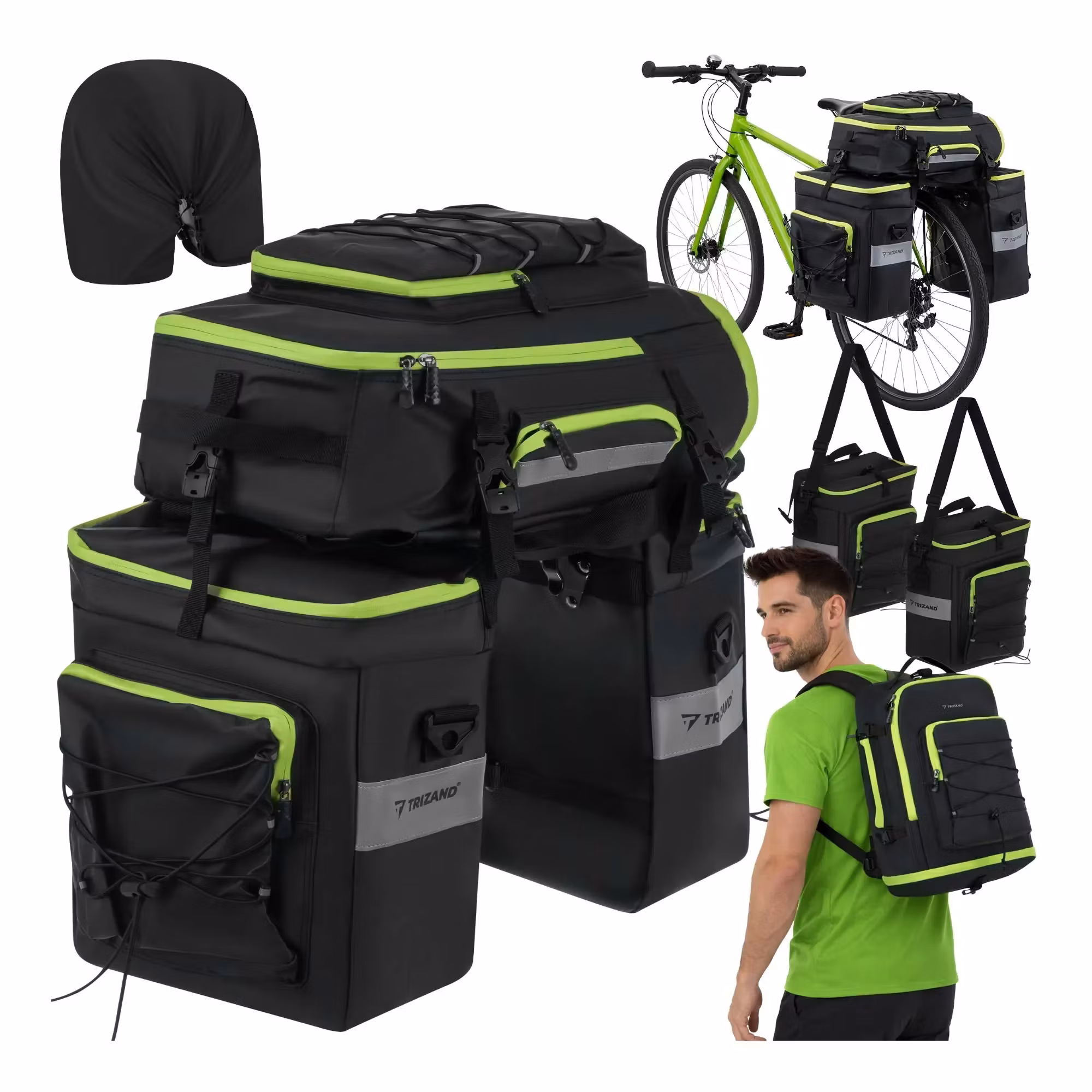 Bicycle bag 65 L 3-in-1 – Waterproof