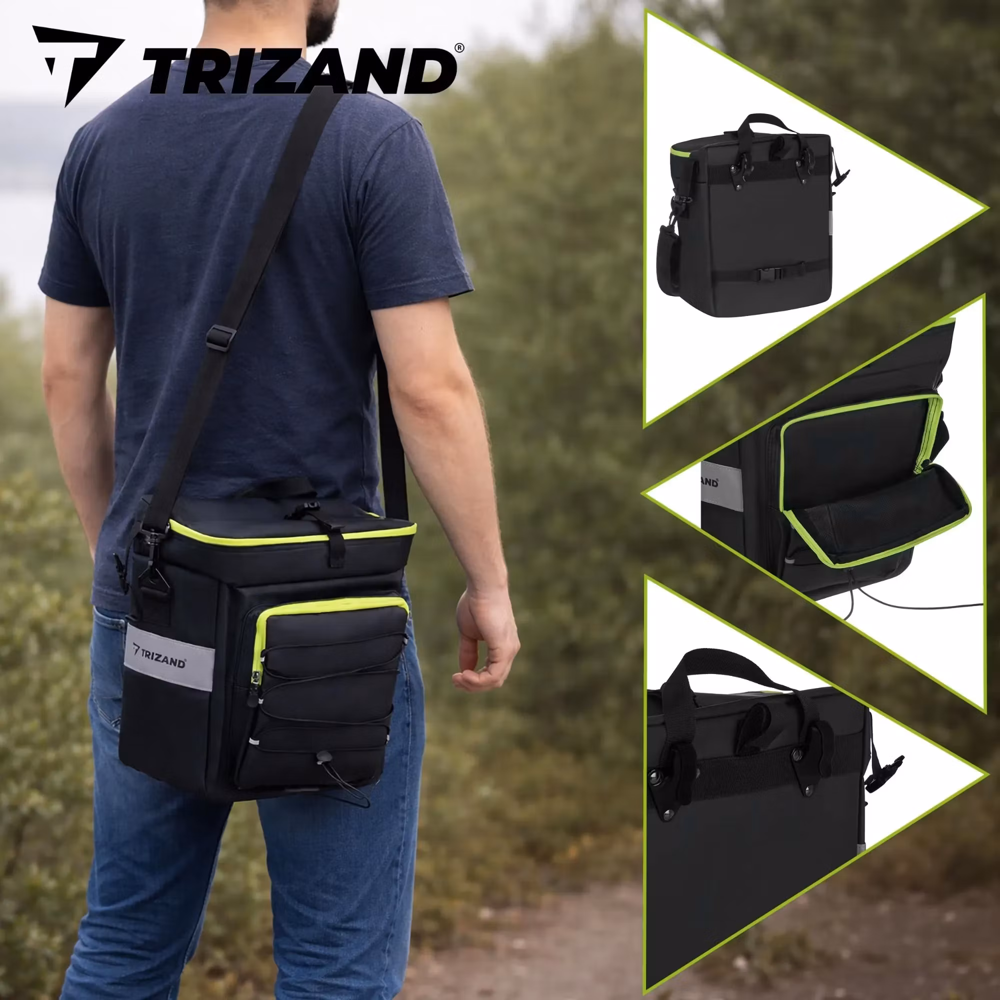 Bicycle bag 65 L 3-in-1 – Waterproof