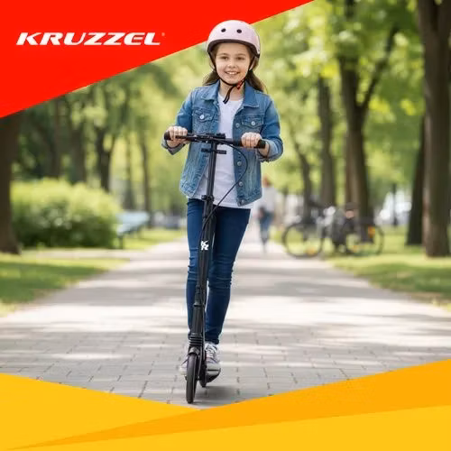 Hopfällbar Sparkcykel 200 mm – Skivbroms & ABEC-9