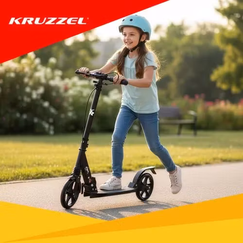 Hopfällbar Sparkcykel 200 mm – Skivbroms & ABEC-9