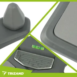 Balanceboard mit Taschenrechner – Wendbares Panel & Wasserwaage