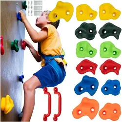 Klettergriffe für Kinder, 13-teilig – Klettersteine