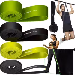 Träningsband 4-pack med Dörrfäste – Powerbands