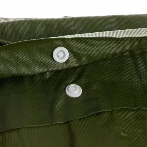 Grön Regnponcho i PVC – Vattentät Poncho för Regn