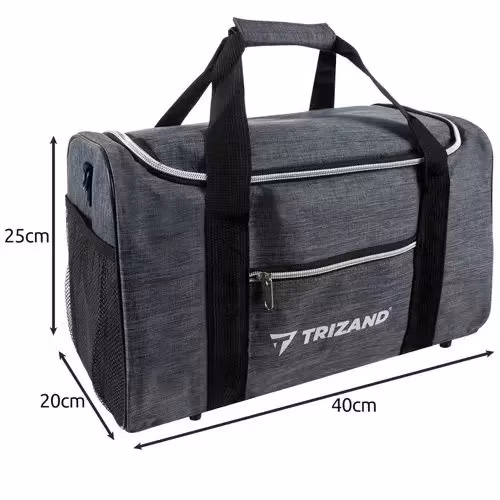 Resväska 20 L Handbagage 40 × 25 × 20 cm – Grå