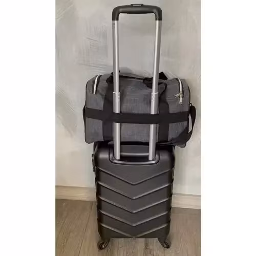 Resväska 20 L Handbagage 40 × 25 × 20 cm – Grå