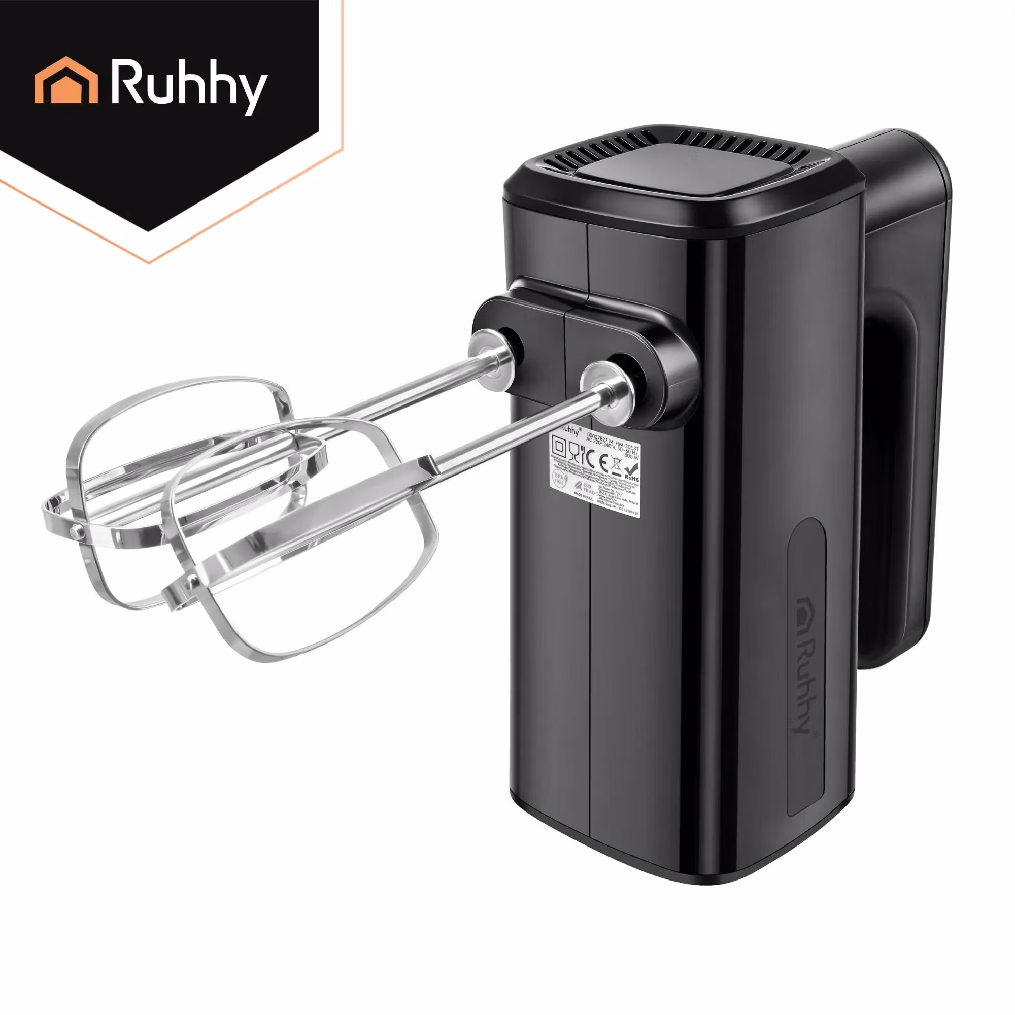 Handmixer 800 W – 5 Hastigheter & Turbo