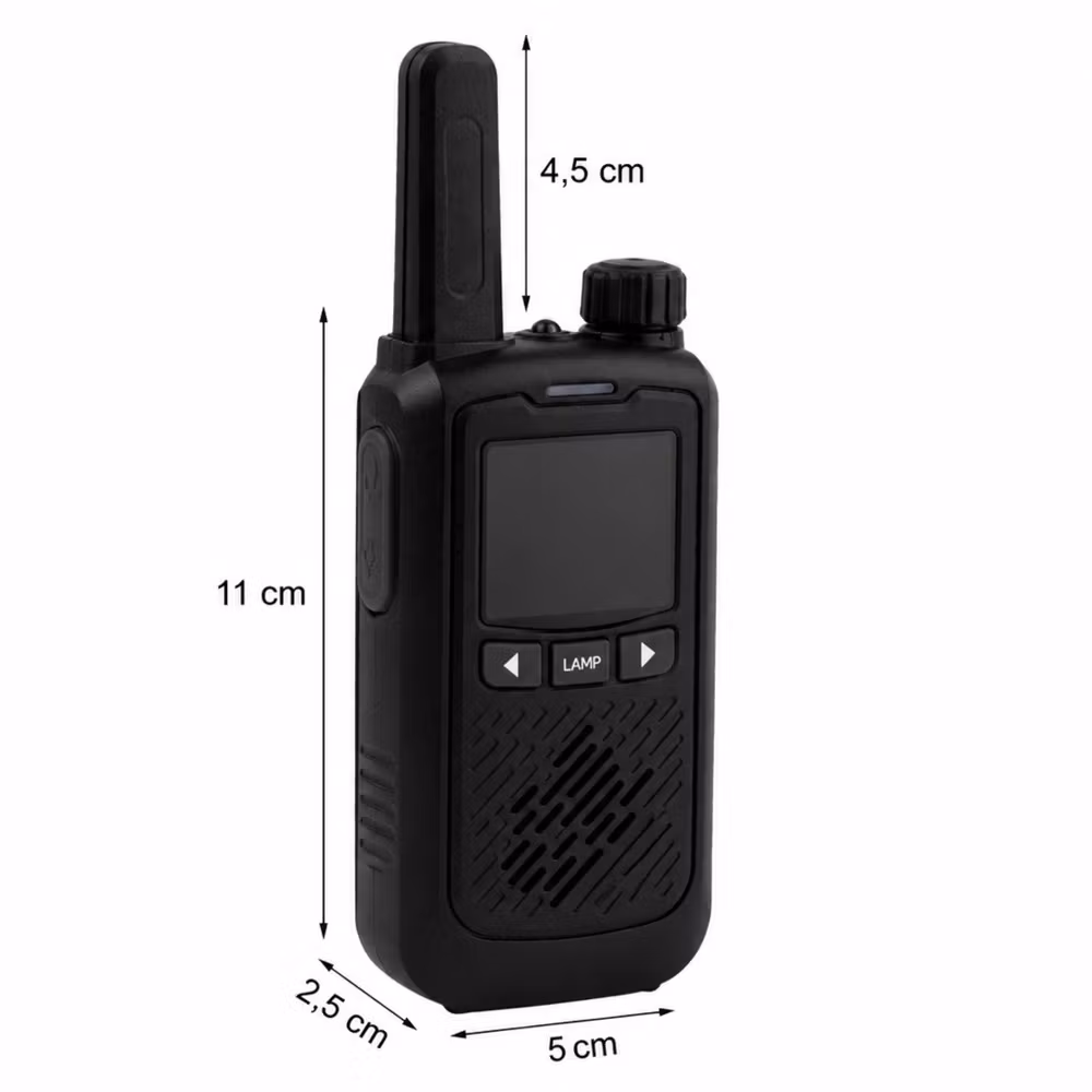 BAOFENG BF-T17 Walkie-Talkie 2-pack – LED & Headset