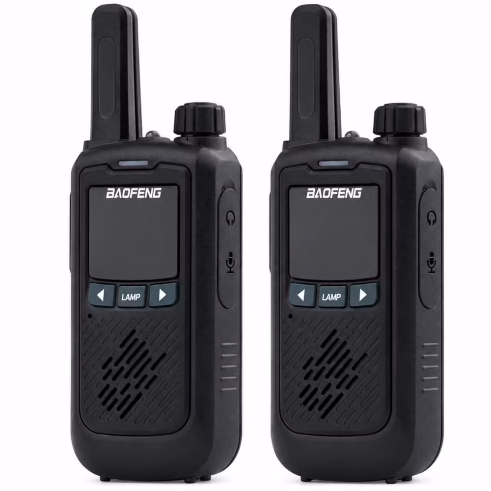 BAOFENG BF-T17 Walkie-Talkie 2-pack – LED & Headset