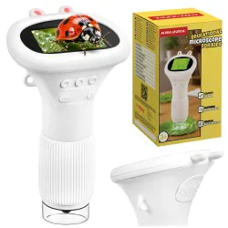 Kindermikroskop 1000x – Digital mit LED und Bildschirm