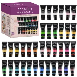 Acrylfarbe 36 × 20 ml – Acrylfarben-Set für Künstler