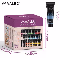 Acrylic paint 36 × 20 ml – Acrylic paint set for Art