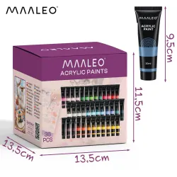 Acrylfarbe 36 × 20 ml – Acrylfarben-Set für Künstler